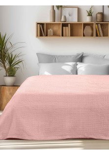 Κουβέρτα Πικέ PIKONA PINK Κουβέρτα Πικέ: 170 x 240 εκ. MADI