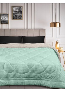 Κουβερτοπάπλωμα POLAR MINT BEIGE Κουβερτοπάπλωμα μονό: 160 x 220 εκ. MADI