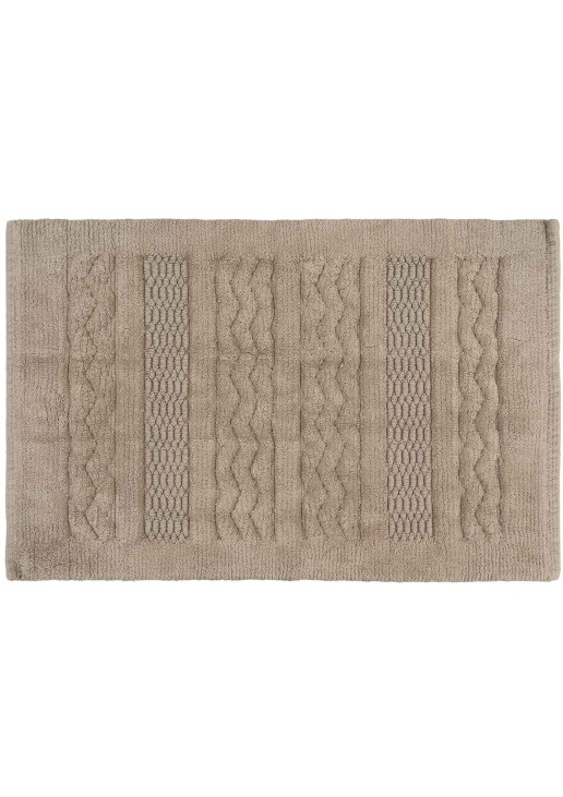 Πατάκι μπάνιου RAQUA BEIGE Πατάκι μπάνιου: 60 x 90 εκ. MADI