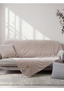 Ριχτάρι REGALIA BEIGE Ριχτάρι πολύθρονας: 180 x 180 εκ. MADI