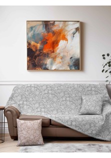 Ριχτάρι ROSVEL GREY Ριχτάρι πολύθρονας: 170 x 180 εκ. MADI