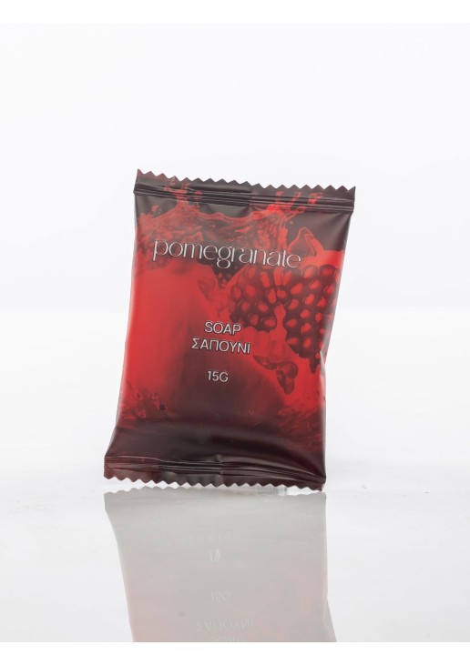 Σαπούνι χεριών σε σακουλάκι Ρόδι RUBY Σαπούνι χεριών σε σακουλάκι: 15 gr MADI