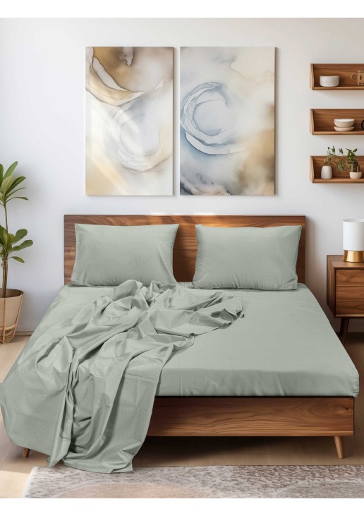 Σεντόνι SLEEK MINT Σεντόνι μονό: 170 x 260 εκ. MADI