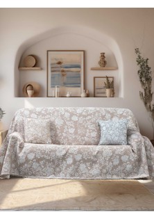 Ριχτάρι SOFIMA BEIGE Ριχτάρι πολύθρονας: 170 x 180 εκ. MADI