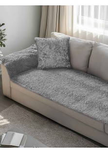 Μεμονωμένο γούνινo κάλύμμα SOGGY GREY Μεμονωμένο γούνινο κάλυμμα για καναπέ γωνία 300 x 90 εκ. MADI