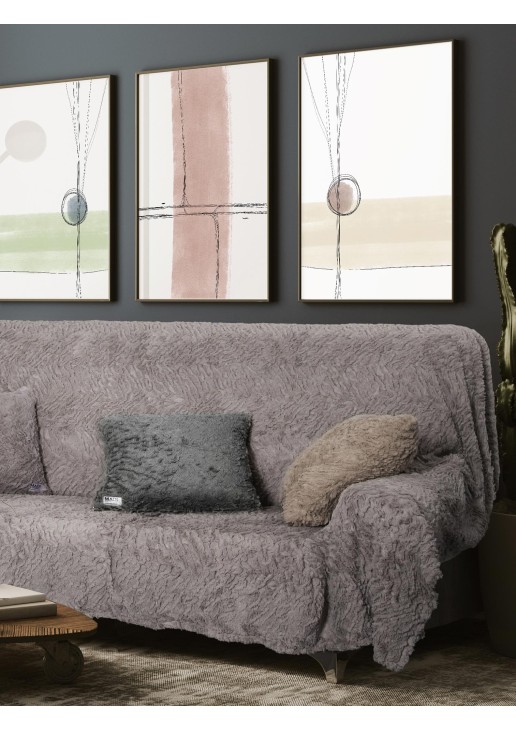 Ριχτάρι SOGGY GREY Ριχτάρι διθέσιου καναπέ: 180 x 250 εκ. MADI