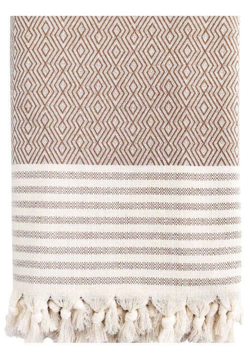 Ριχτάρι TENT BEIGE Ριχτάρι τριθέσιου καναπέ: 170 x 300 εκ. MADI
