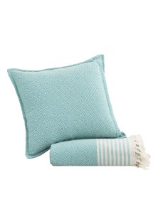 Ριχτάρι TENT TURQUOISE Ριχτάρι διθέσιου καναπέ: 170 x 250 εκ. MADI