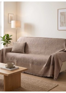 Διακοσμητικό Μαξιλάρι TESSERA BEIGE Διακοσμητική μαξιλαροθήκη: 45 x 45 εκ. MADI
