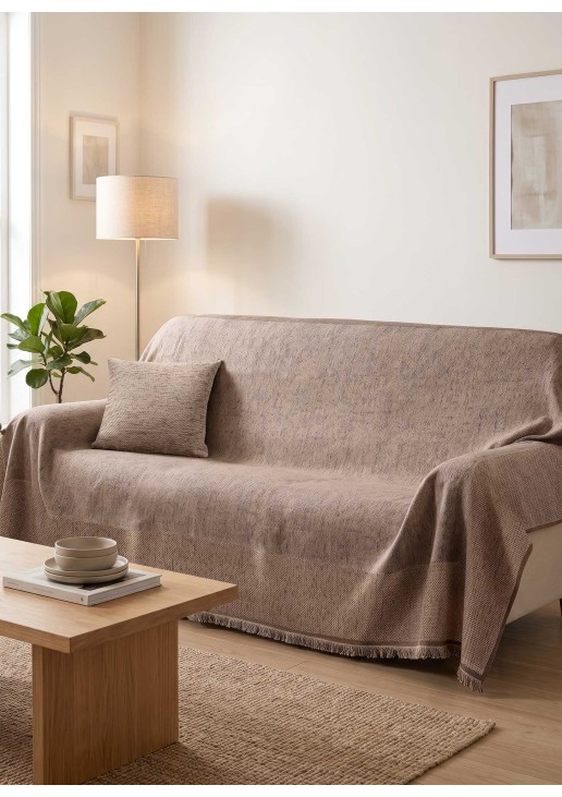 Ριχτάρι TESSERA BEIGE Ριχτάρι πολύθρονας: 170 x 180 εκ. MADI