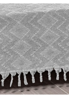 Κουβέρτα Πικέ Ζακάρ TIFOON GREY Κουβέρτα Πικέ Ζακάρ: 220 x 240 εκ. MADI