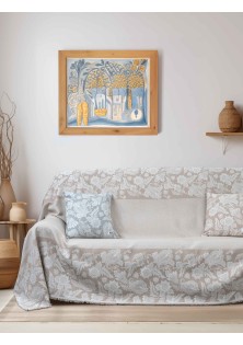Ριχτάρι VELRION BEIGE Ριχτάρι πολύθρονας: 170 x 180 εκ. MADI