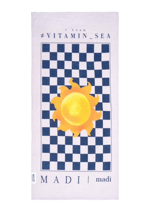 Πετσέτα Θαλάσσης VITAMIN SEA Πετσέτα Θαλάσσης: 90 x 160 εκ. MADI