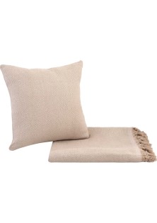 Διακοσμητικό Μαξιλάρι VORM BEIGE Διακοσμητικό μαξιλάρι: 45 x 45 εκ. MADI