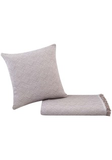 Διακοσμητικό Μαξιλάρι WELLEN BROWN Διακοσμητική μαξιλαροθήκη: 45 x 45 εκ. MADI