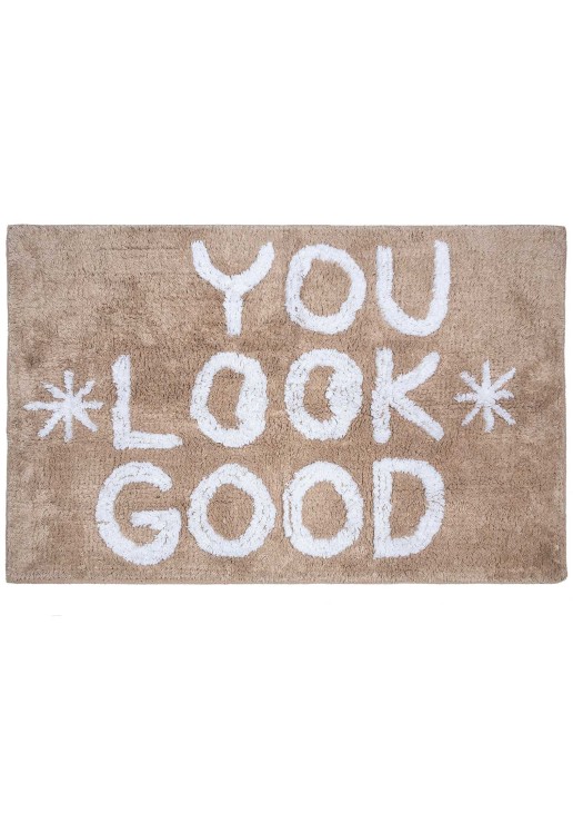 Πατάκι μπάνιου YOU LOOK GOOD Πατάκι μπάνιου: 60 x 90 εκ. MADI