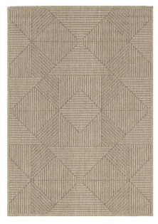 ΧΑΛΙ ETHNIK 2011C BROWN/CARAMEL BEIGE - 133X190 NewPlan