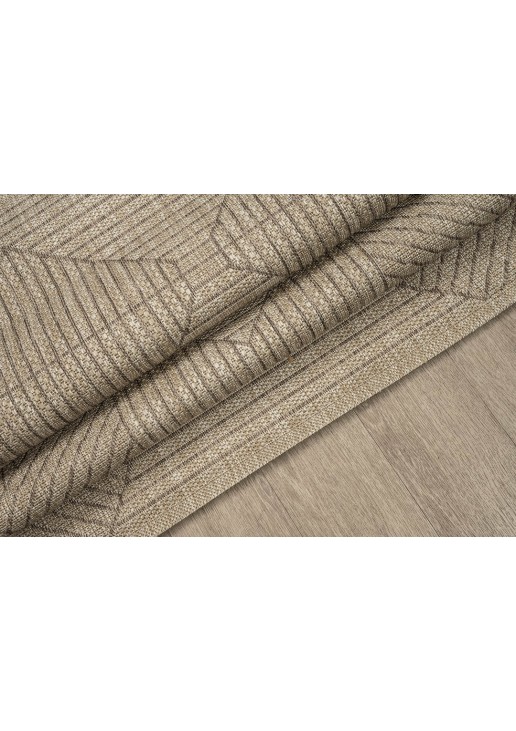 ΧΑΛΙ ETHNIK 2011C BROWN/CARAMEL BEIGE - 133X190 NewPlan