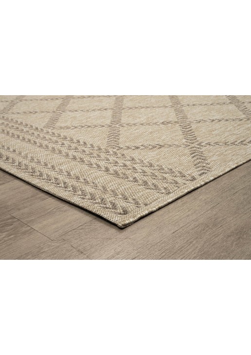 ΧΑΛΙ ETHNIK 2012C BROWN/CARAMEL BEIGE - 160X230 NewPlan