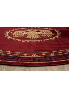 ΧΑΛΙ ΕΚΚΛΗΣΙΑΣΤΙΚΟ ATHOS 2128A BURGUNDY ΡΟΤΟΝΤΑ - 200X200 NewPlan