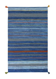 ΧΑΛΙ ANTIQUE KILIM ΧΕΙΡΟΠΟΙΗΤΟ 7070 BLUE - 070X190 NewPlan