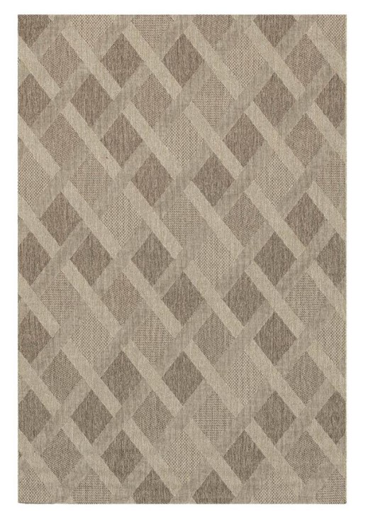 ΧΑΛΙ ETHNIK 203729C BROWN/CARAMEL BEIGE - 200X285 NewPlan