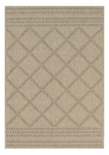ΧΑΛΙ ETHNIK 2012C BROWN/CARAMEL BEIGE - 160X230 NewPlan