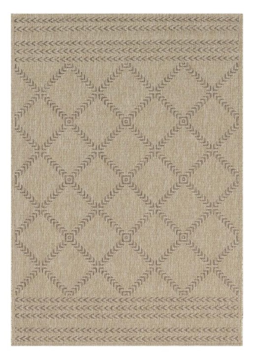 ΧΑΛΙ ETHNIK 2012C BROWN/CARAMEL BEIGE - 160X230 NewPlan