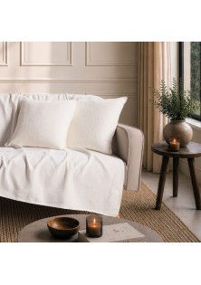 Ριχτάρι Bolton 01 Ivory - Τριθέσιο 180x300cm TEORAN