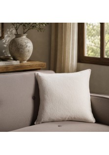 Μαξιλαροθήκη Bolton 01 Ivory - 45x45cm TEORAN