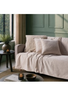 Ριχτάρι Bolton 02 Beige - Μονοθέσιο 180x150cm TEORAN