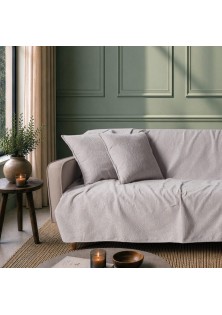 Ριχτάρι Bolton 11 Light Grey - Μονοθέσιο 180x150cm TEORAN