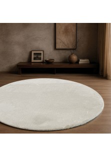 Χαλί Mellow 01 Ivory Ροτόντα - Ροτόντα Φ160 cm TEORAN