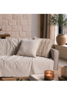 Ριχτάρι Dayton 01 Ivory - Διθέσιο 180x250cm TEORAN