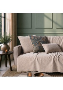 Ριχτάρι Dayton 02 Beige - Τριθέσιο 180x300cm TEORAN