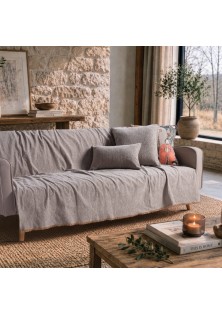 Ριχτάρι Dayton 05 Grey Terracotta - Τριθέσιο 180x300cm TEORAN