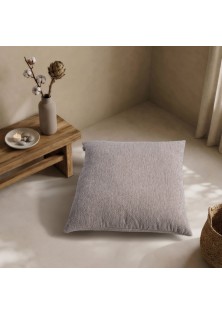 Μαξιλαροθήκη Dayton 05 Grey Terracotta - 65x65cm δαπέδου με γέμιση TEORAN
