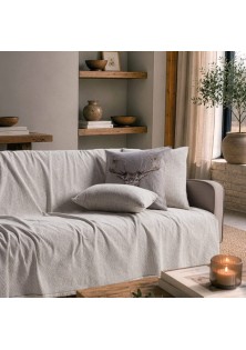 Ριχτάρι Dayton 07 Pearl Grey - Διθέσιο 180x250cm TEORAN
