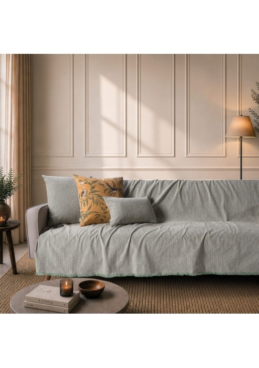 Ριχτάρι Dayton 16 Green Taupe - Διθέσιο 180x250cm TEORAN
