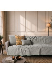 Ριχτάρι Dayton 16 Green Taupe - Τριθέσιο 180x300cm TEORAN