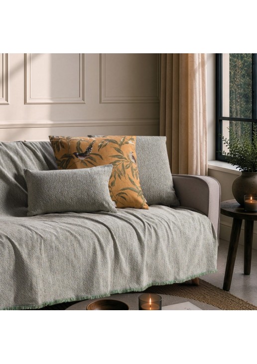 Ριχτάρι Dayton 16 Green Taupe - Μονοθέσιο 180x150cm TEORAN