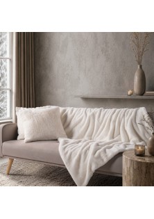 Διακοσμητικό Ριχτάρι Fox 01 Ivory - 130 x 185 cm TEORAN