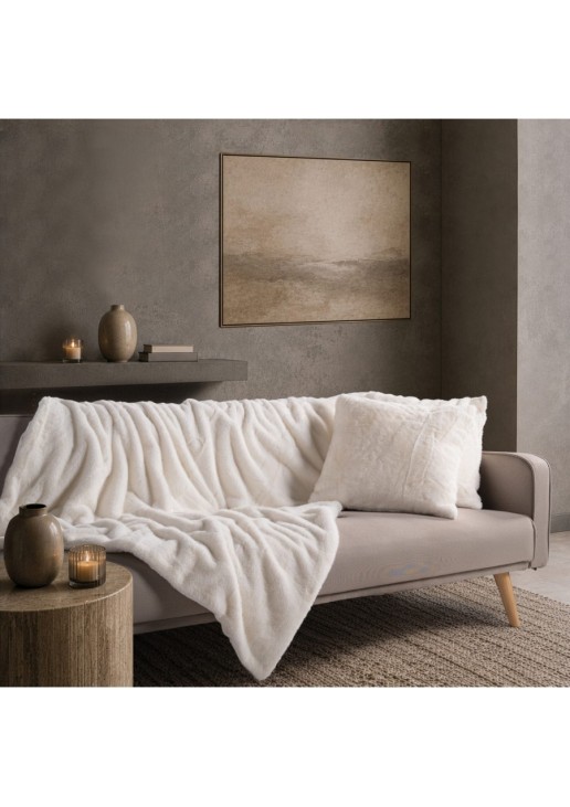Διακοσμητικό Ριχτάρι Fox 01 Ivory - 130 x 185 cm TEORAN