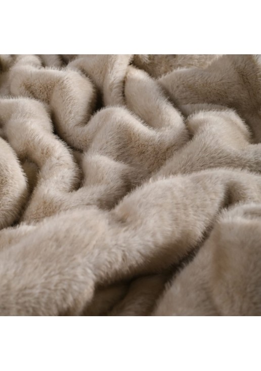 Διακοσμητικό Ριχτάρι Fox 02 Beige - 130 x 185 cm TEORAN