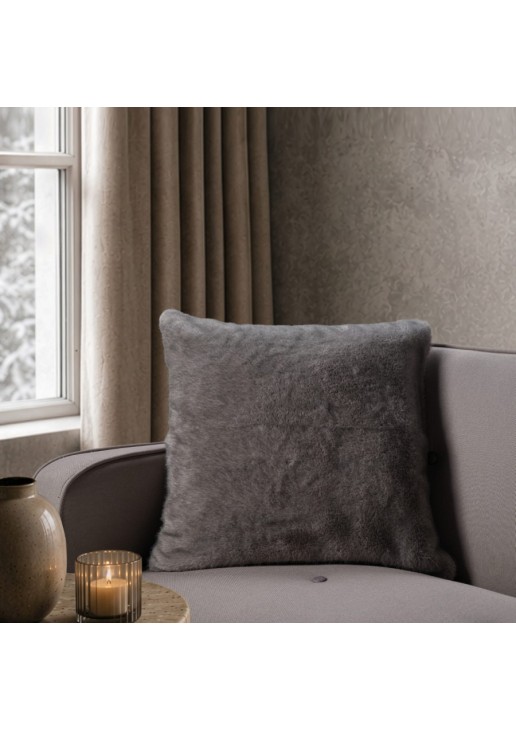 Διακοσμητική Μαξιλαροθήκη Fox 11 Grey - 50x50cm TEORAN