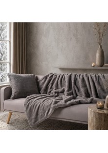 Διακοσμητικό Ριχτάρι Fox 11 Grey - 130 x 185 cm TEORAN