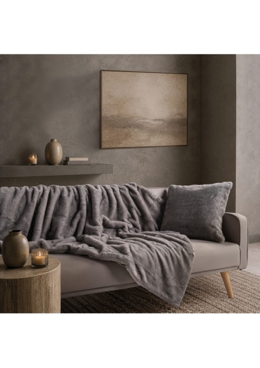 Διακοσμητικό Ριχτάρι Fox 11 Grey - 130 x 185 cm TEORAN