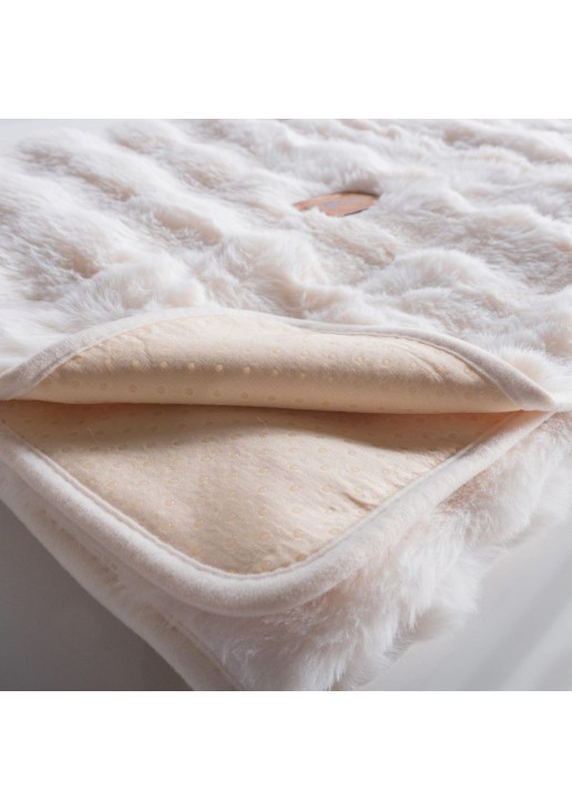 Ριχτάρι Αντιολισθητικό Haaland 01 Ivory - Διθέσιο 180x250cm TEORAN