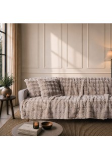 Ριχτάρι Αντιολισθητικό Haaland 02 Beige - Διθέσιο 180x250cm TEORAN