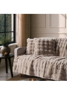 Ριχτάρι Αντιολισθητικό Haaland 02 Beige - Διθέσιο 180x250cm TEORAN